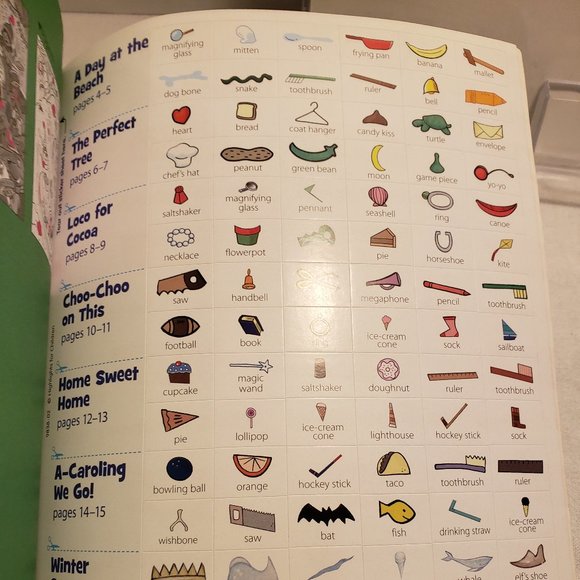 HIGHLIGHTS HIDDEN PICTURES CHRISTMAS TALES w/ 250 STICKERS SILLY STICKER STORIES - Picture 11 of 14